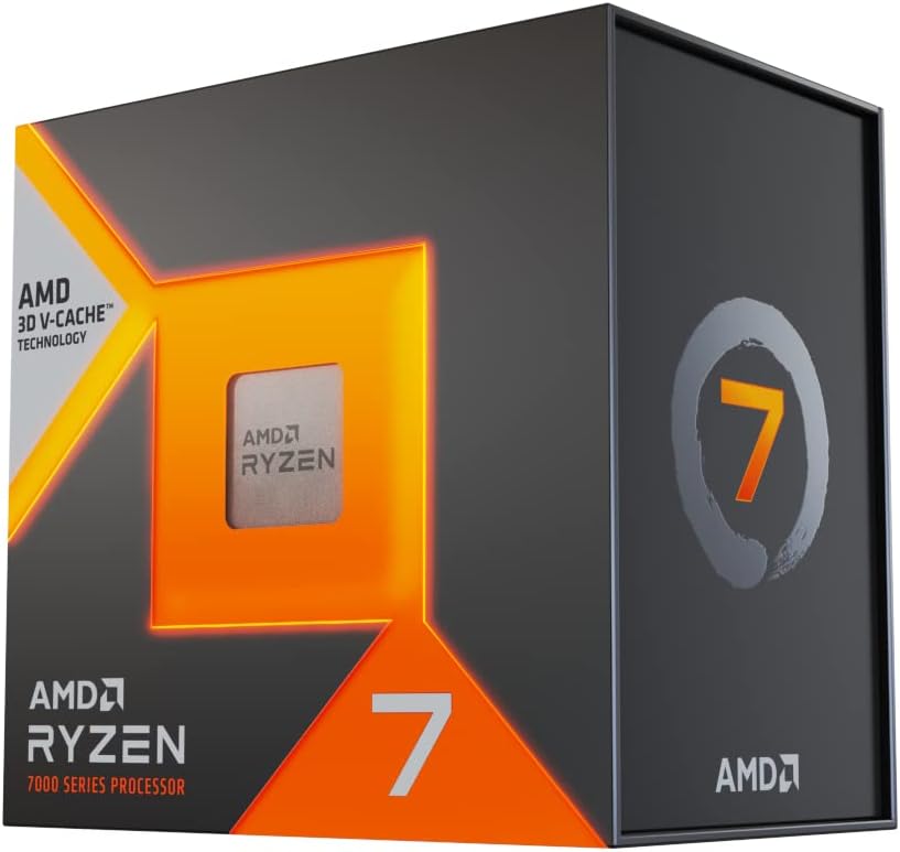 AMD Ryzen7 7800x3dのパッケージ画像